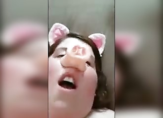 He wanted to fuck a real pig!